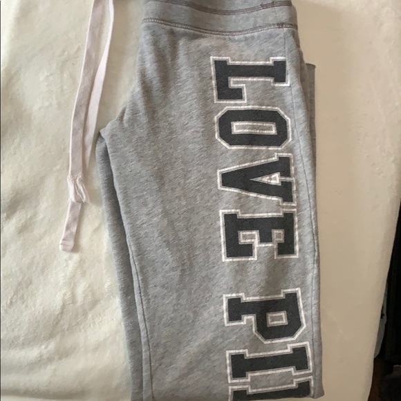 LOVE PINK SWEATS - Picture 1 of 2